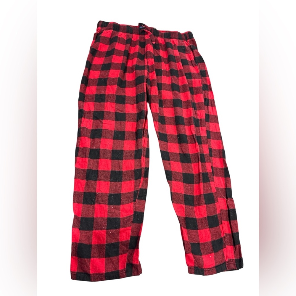 Old Navy Red and Black Buffalo Plaid Men's Pants